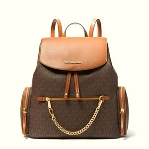 MICHAEL MICHAEL KORS Jet Set Large Logo Backpack